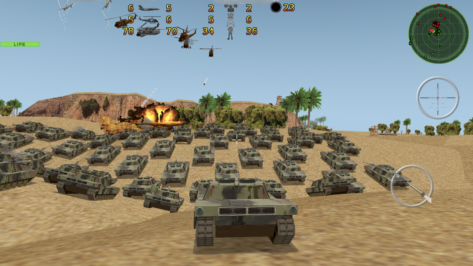#9. Desert War 3D - Strategy game (iOS) 由: Luis Evaristo Rodriguez Campos