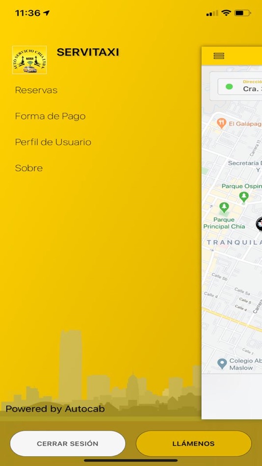 #2. SERVITAXI. (iOS) Podle: Auto servicio chia
