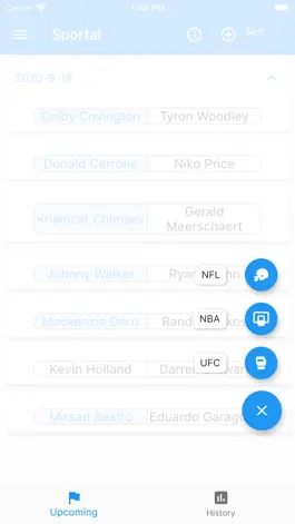 Game screenshot Sportal - Pick Tracker mod apk