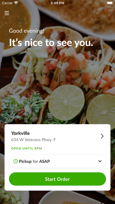 Salsa Verde Restaurant Screenshot
