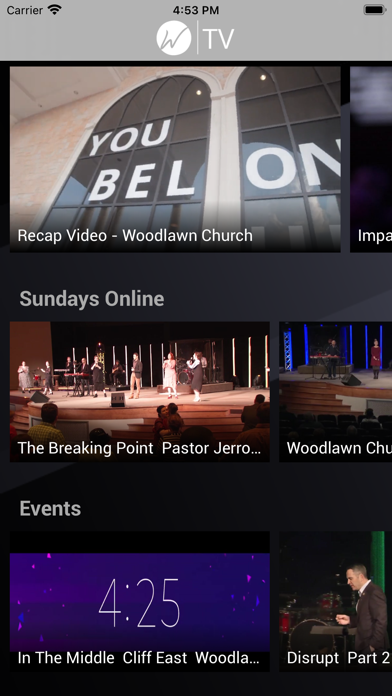 Woodlawn Church TV Screenshot