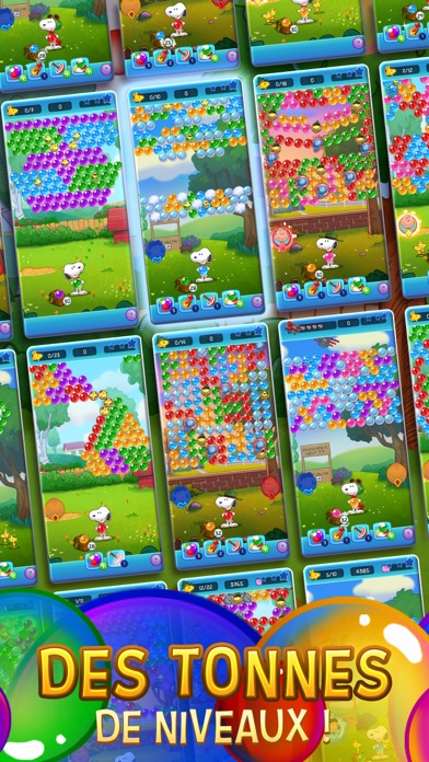 Screenshot #3 pour Bubble Shooter - Snoopy POP!