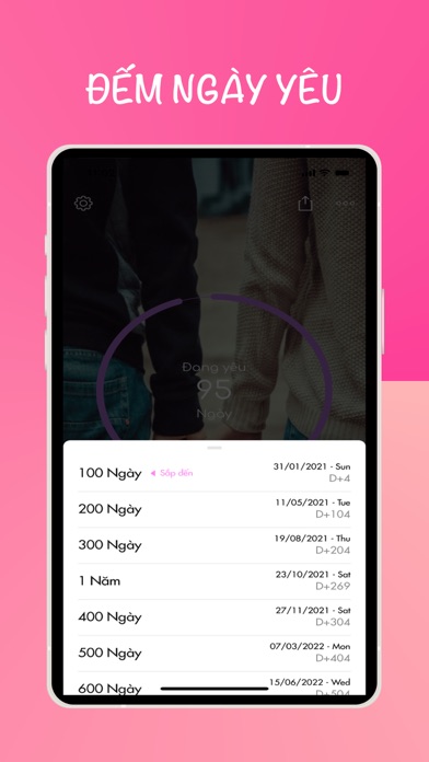inlove - love counter Screenshot