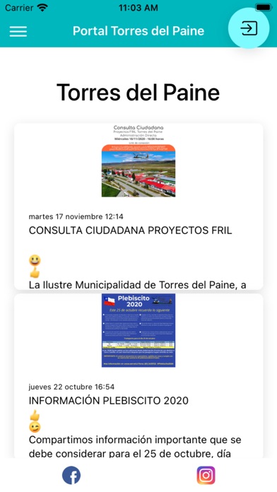 Portal Tu Municipio Screenshot