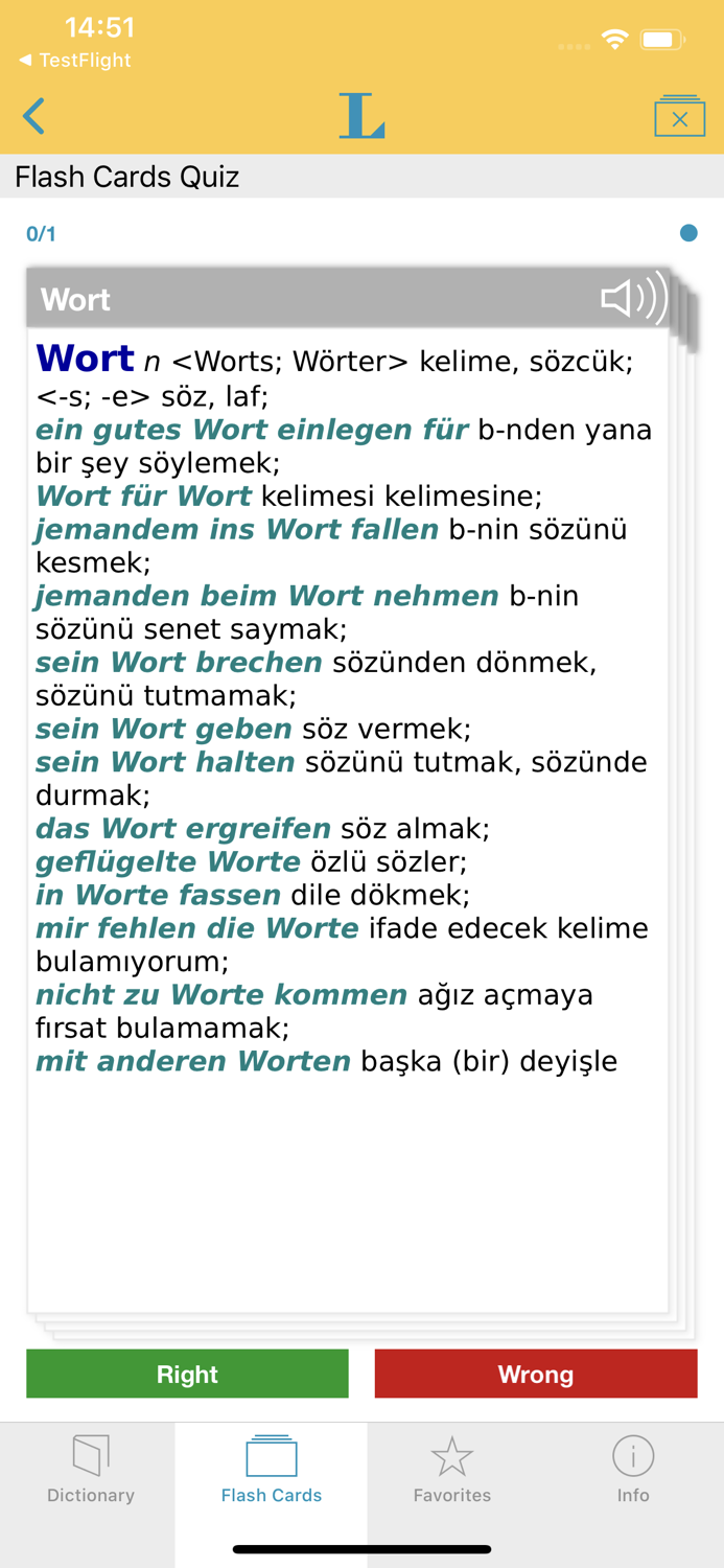 Big German Turkish Dictionary