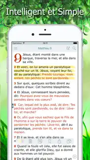 la bible louis segond + audio iphone screenshot 1