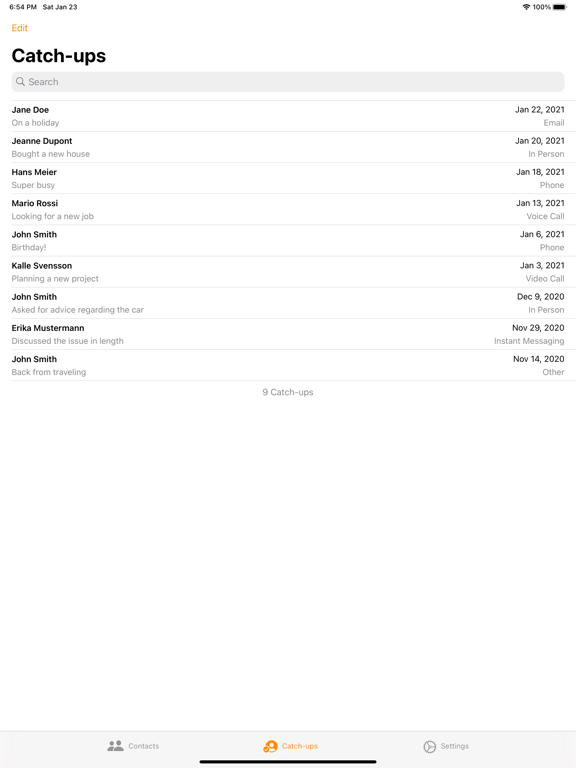 Screenshot #5 pour Kontaktr