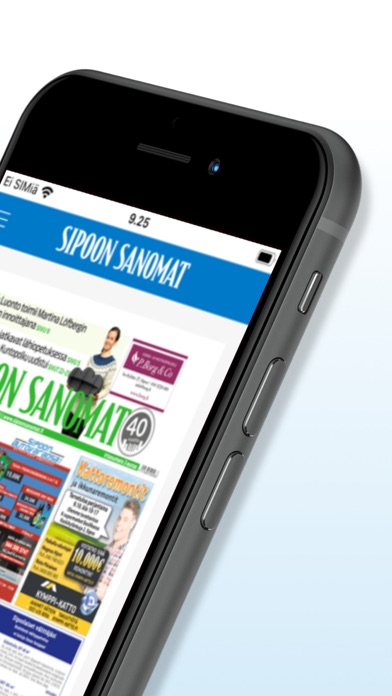 Sipoon Sanomat, päivän lehti Screenshot