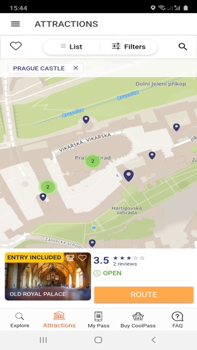 Prague CoolPass Screenshot