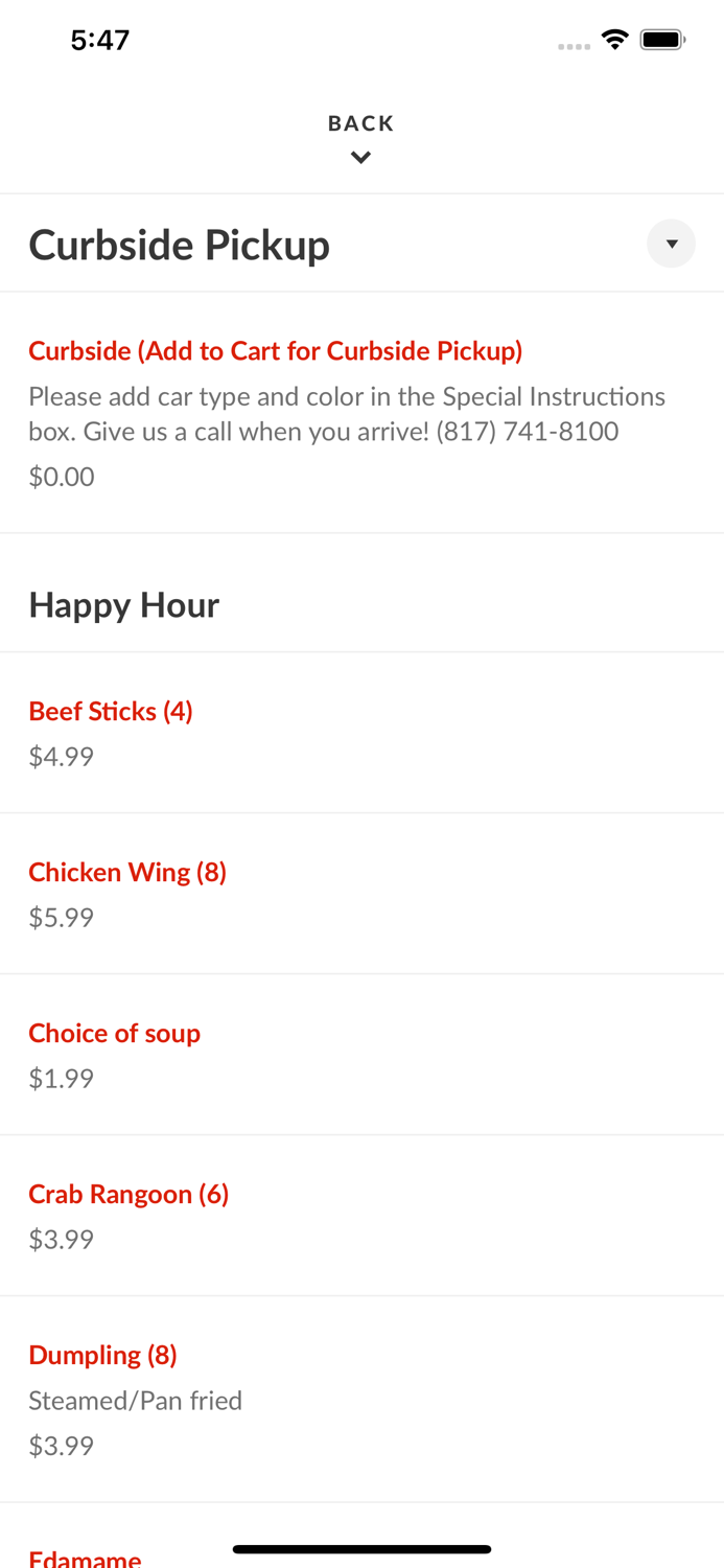 Tangs Pacific Bistro