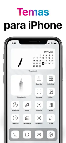 Captura 1 Themes: Widget, Icons Packs 14 iphone