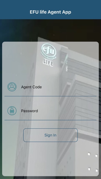 EFU Life Agent App Screenshot