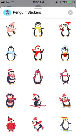 Game screenshot Penguin Stickers for iMessage mod apk