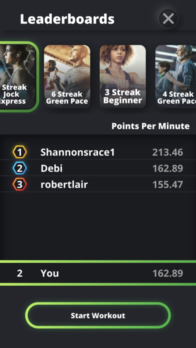 Shado Fitness Screenshot