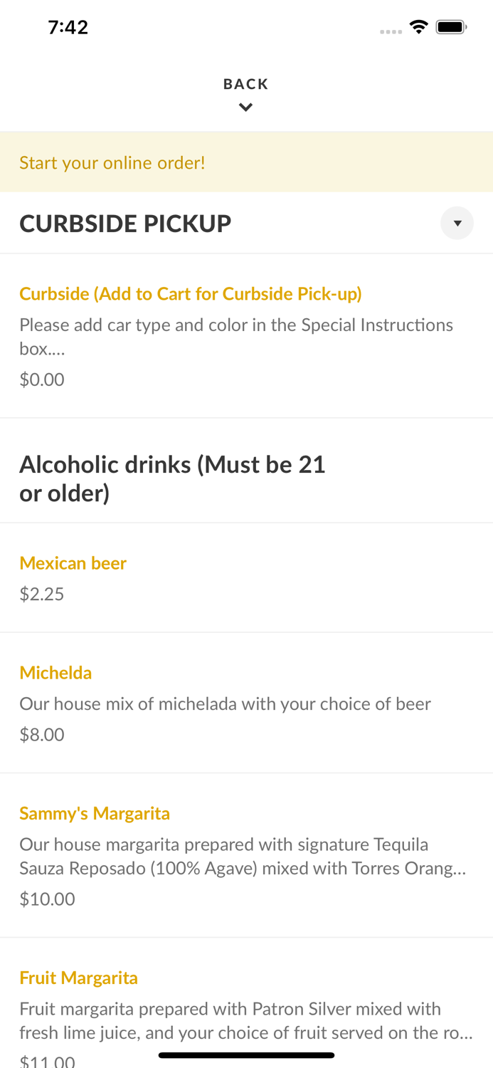 Sammys Mexican Grill