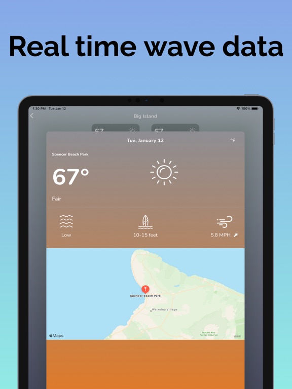 Hawaii Radar iPad screenshot 3 - Weather app