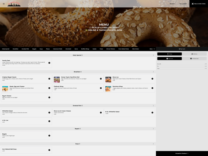 NY Bagel Deli and Pizza