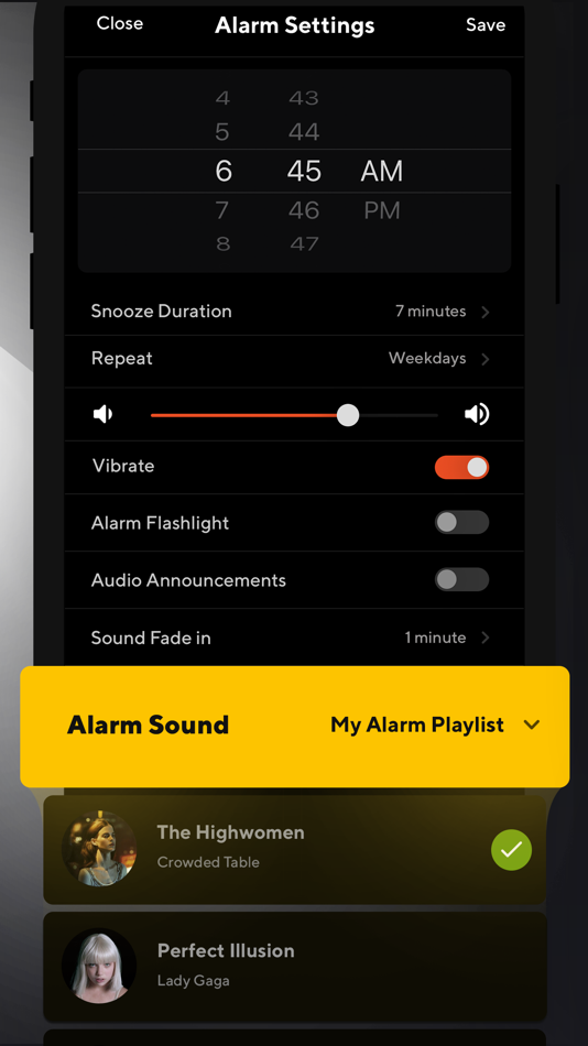 #8. Alarm Clock Pro - Music, Sleep (iOS) Podle: DylogicApps Pvt Ltd