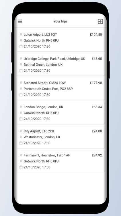 GLA Transfers Booking screenshot-4