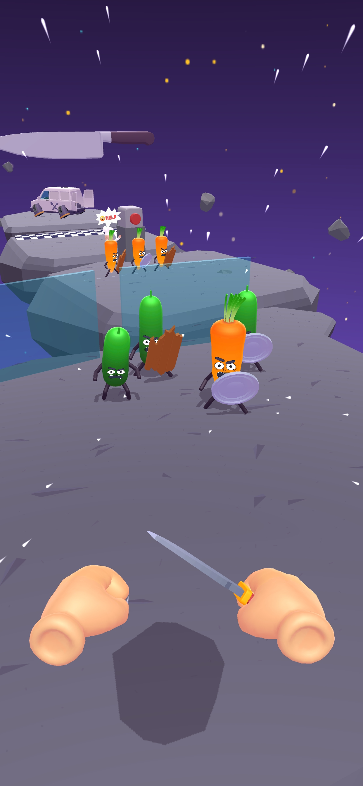 Hit Tomato 3D: Knife Master