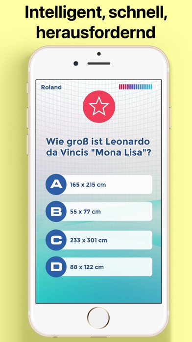 Wissenstraining. Das Quiz. Screenshot