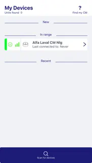 alfa laval condition monitor iphone screenshot 1
