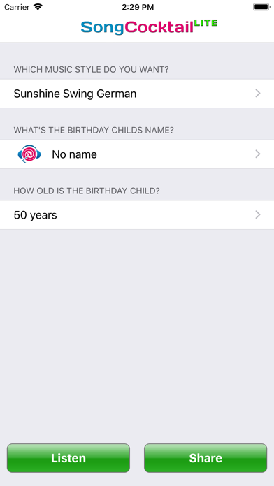 SongCocktail Lite Screenshot