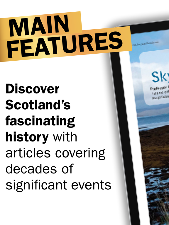 Screenshot #4 pour History Scotland Magazine