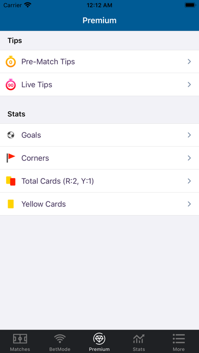 How to cancel & delete Bet Stats Football Live Scores from iphone & ipad 4