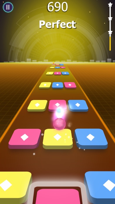 Beat Ball: Dancing Color Hop Screenshot
