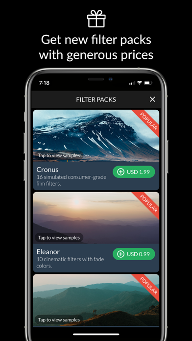 Screenshot #3 pour YCreating: Photo Editor