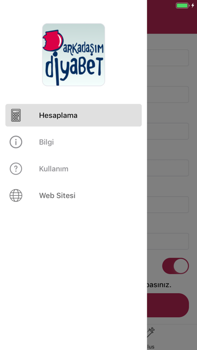 Karbonhidrat-Bolus Hesaplayıcı Screenshot