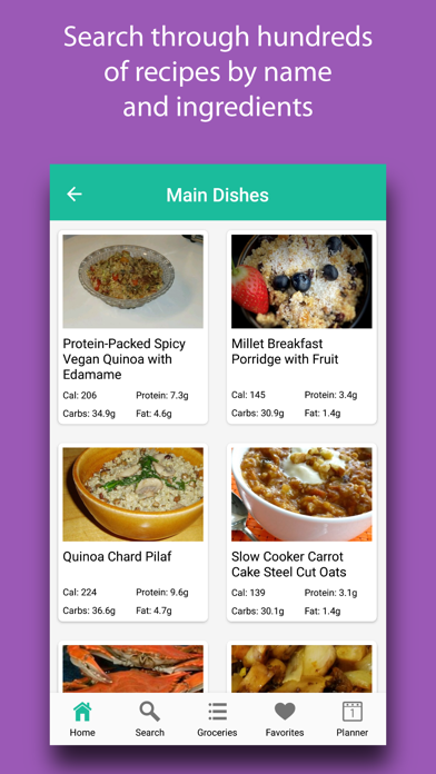 Diabetic Diet Recipes & Meals Screenshot