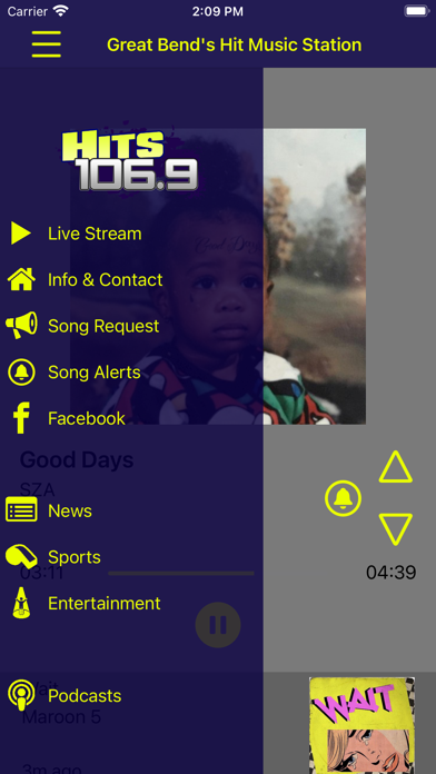 Hits 106.9 Screenshot