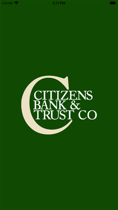 Citizens Bank Montana iBanking Screenshot