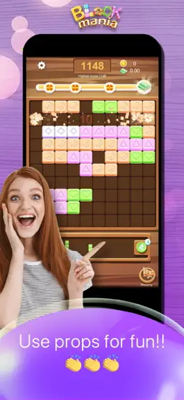 Game screenshot Block Mania-Funny Puzzle hack