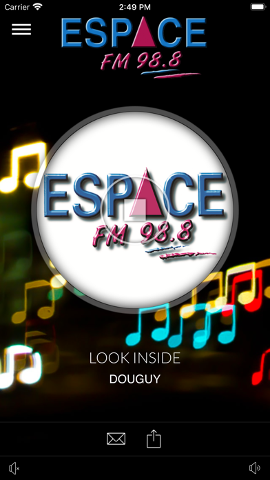 ESPACE FM 98.8 Screenshot