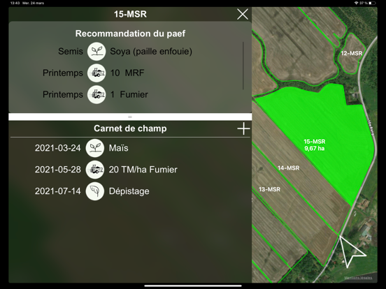 Screenshot #5 pour Carnet de champ+