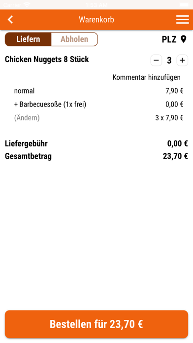 Arabesque Heimservice Screenshot