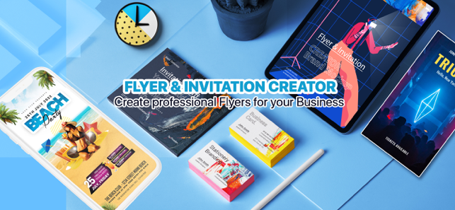 ‎Flyer & Invitation Creator Screenshot