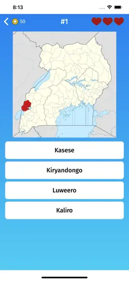 Game screenshot Uganda: Provinces Quiz Game apk