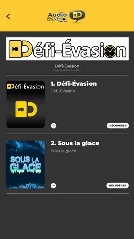 Game screenshot Défi-Évasion Chez Soi – Audio hack