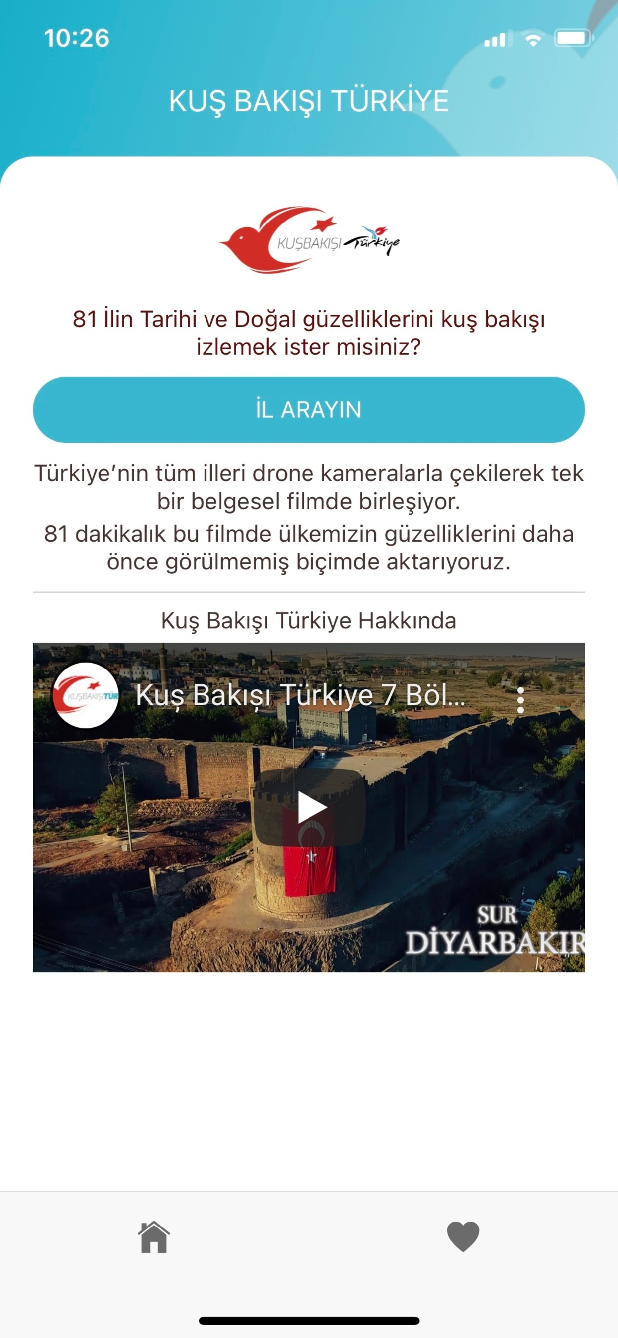 Kuşbakışı Türkiye - 81 Şehir