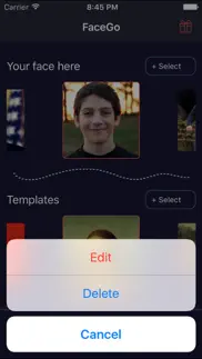 facego: face changer & morpher iphone screenshot 4