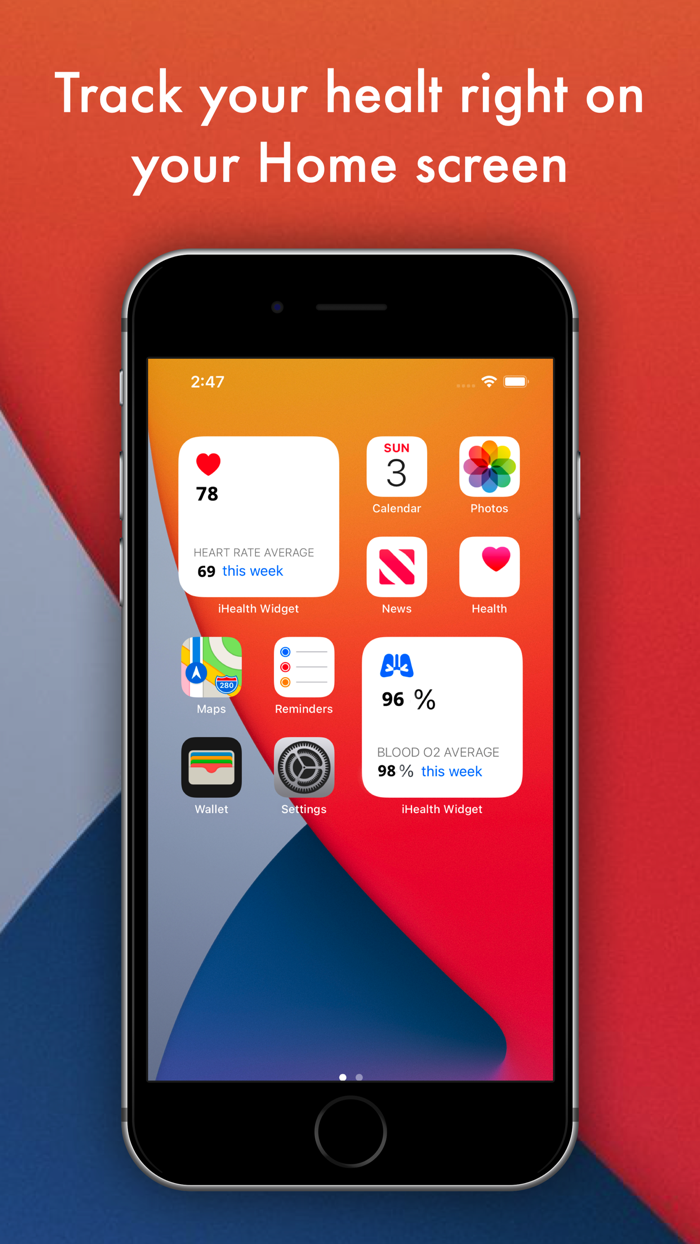 iHealth Widget