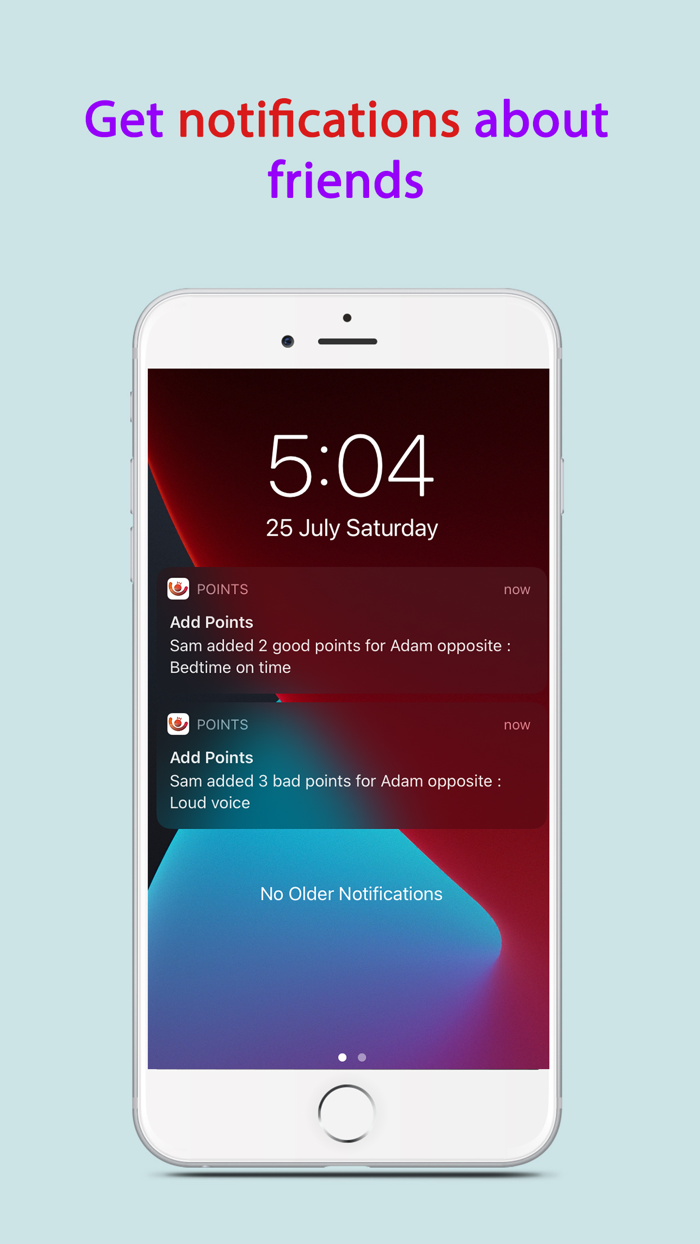 Points-Behavior tasks rewards