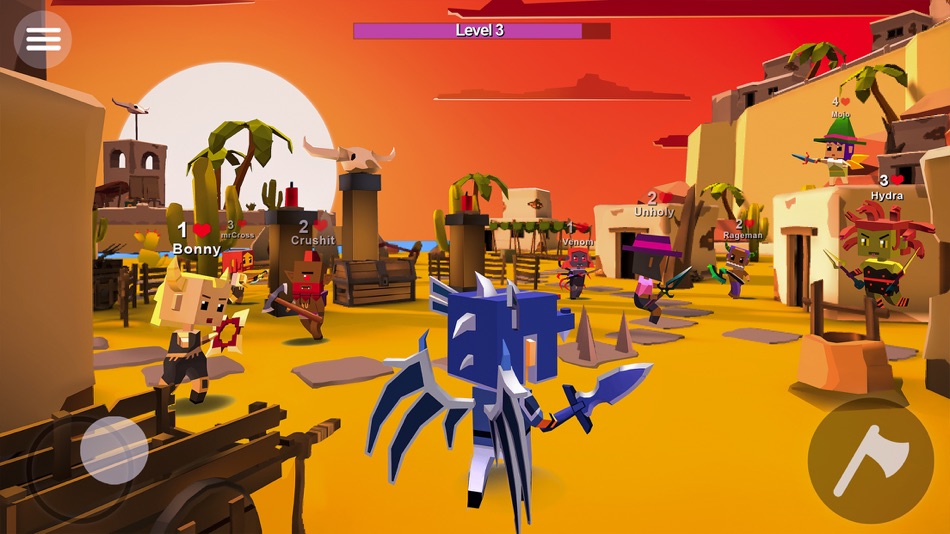 #7. AXES.io – Battle Royale Game (iOS) Tekijänä: Azur Interactive Games Limited