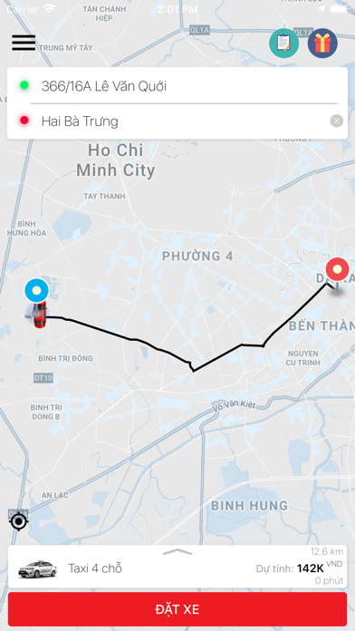 Thế Kỷ Mới Taxi Screenshot