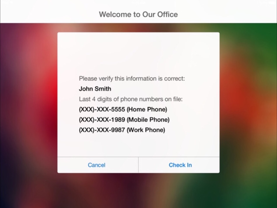 #3. MacPractice Check In (iOS) 作者: MacPractice