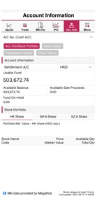 Dah Sing Securities Trading screenshot #1 for iPhone